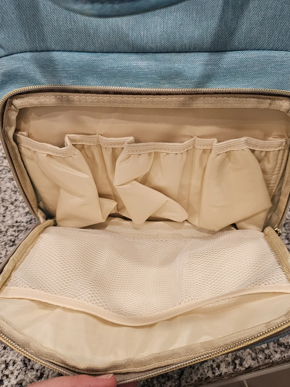 AFBP Sydney Breast Pump Diaper Bag Backpack - Seafoam